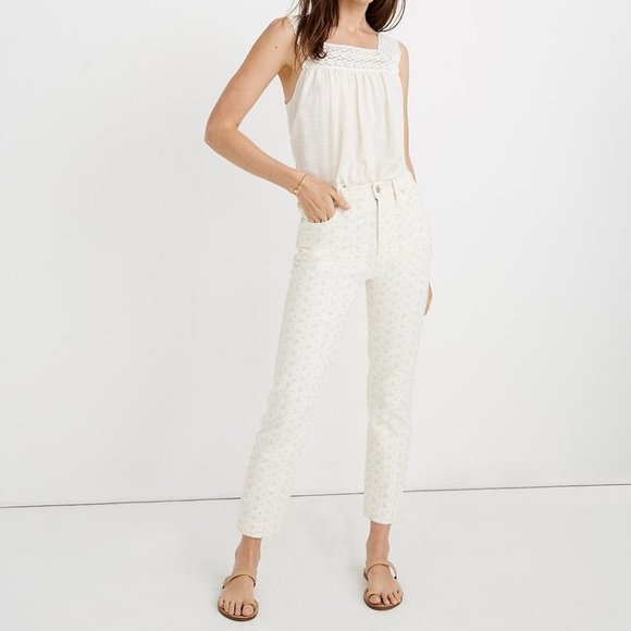 Madewell Denim - NWT Madewell Perfect Vintage Eyelet Jeans